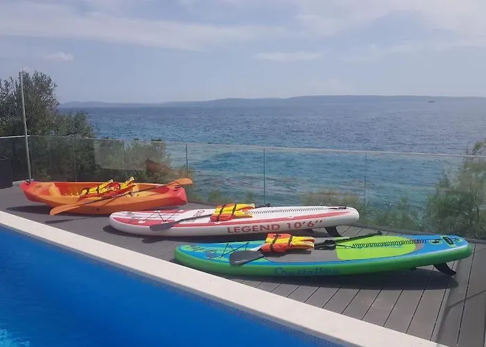 Villa Beachfront With Pool - Myway Trogir