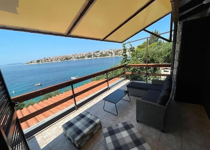 Beachfront With Pool - Myway * Trogir